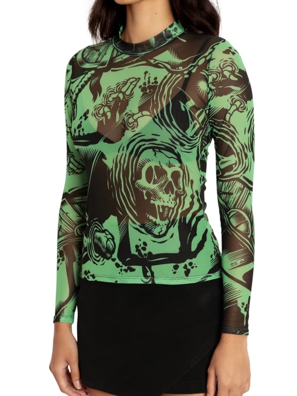 ISO-DO NOT BUY- BLACKMILK GELATINOUS CUBE SHEER TOP